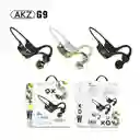 Audífonos De Cuello Bluetooth Sports Akz-g9 Nuevo Camuflado Negro