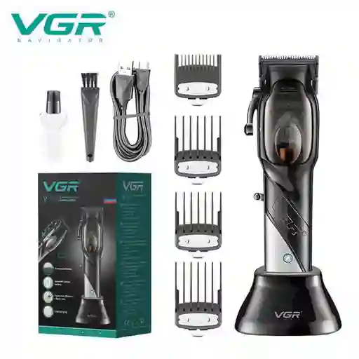 Vgr Cortadora De Cabello Rpm 9000 Con Motor Magnético V-002