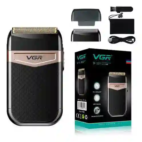 Afeitadora Shaver Corta Barba Calvo Vgr V-331 Recargable
