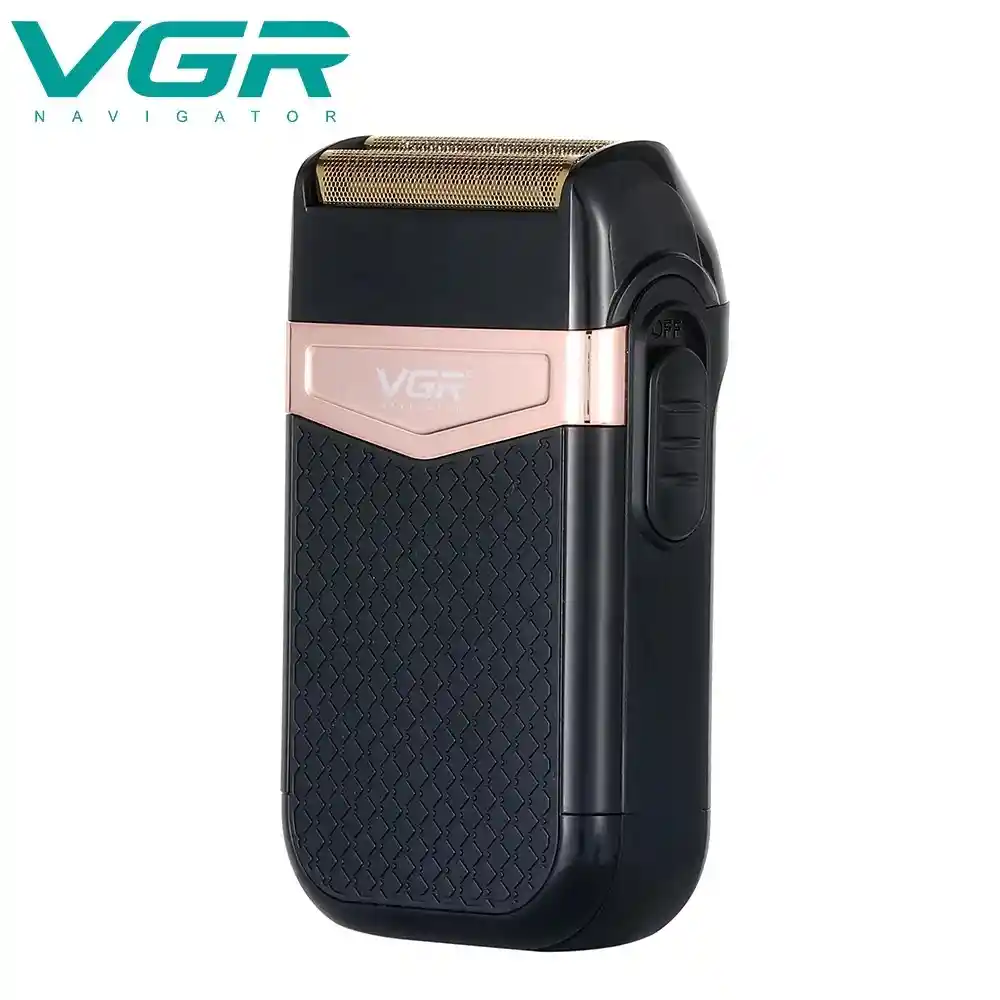 Afeitadora Shaver Corta Barba Calvo Vgr V-331 Recargable