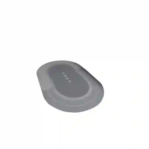 Tapete De Baño Ultra Absorbente Antideslizante Color Oval Gray L As Described