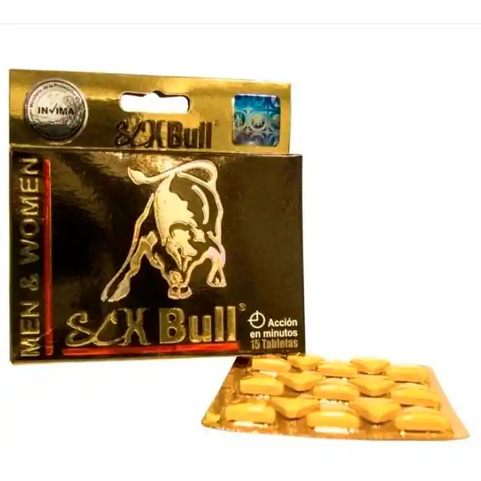 Sex Bull Potenciador Con Invima Hombres Viagra Potencializador Masculino Fuerte Erección Reg. Invima Sd20100001488