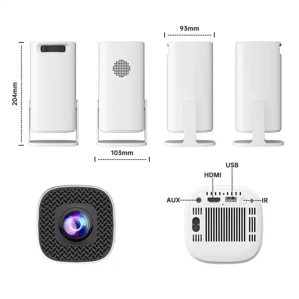 Proyector Smart 1080hd Android 11 Cine En Casa
