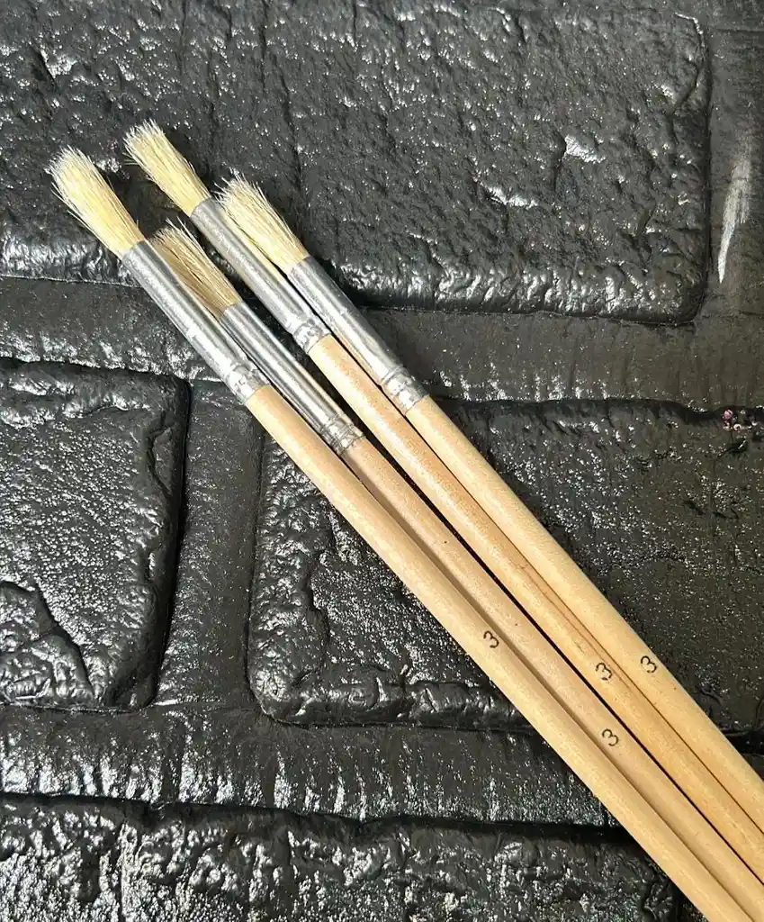 Pincel Redondo Madera #3