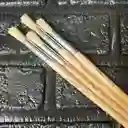 Pincel Redondo Madera #9