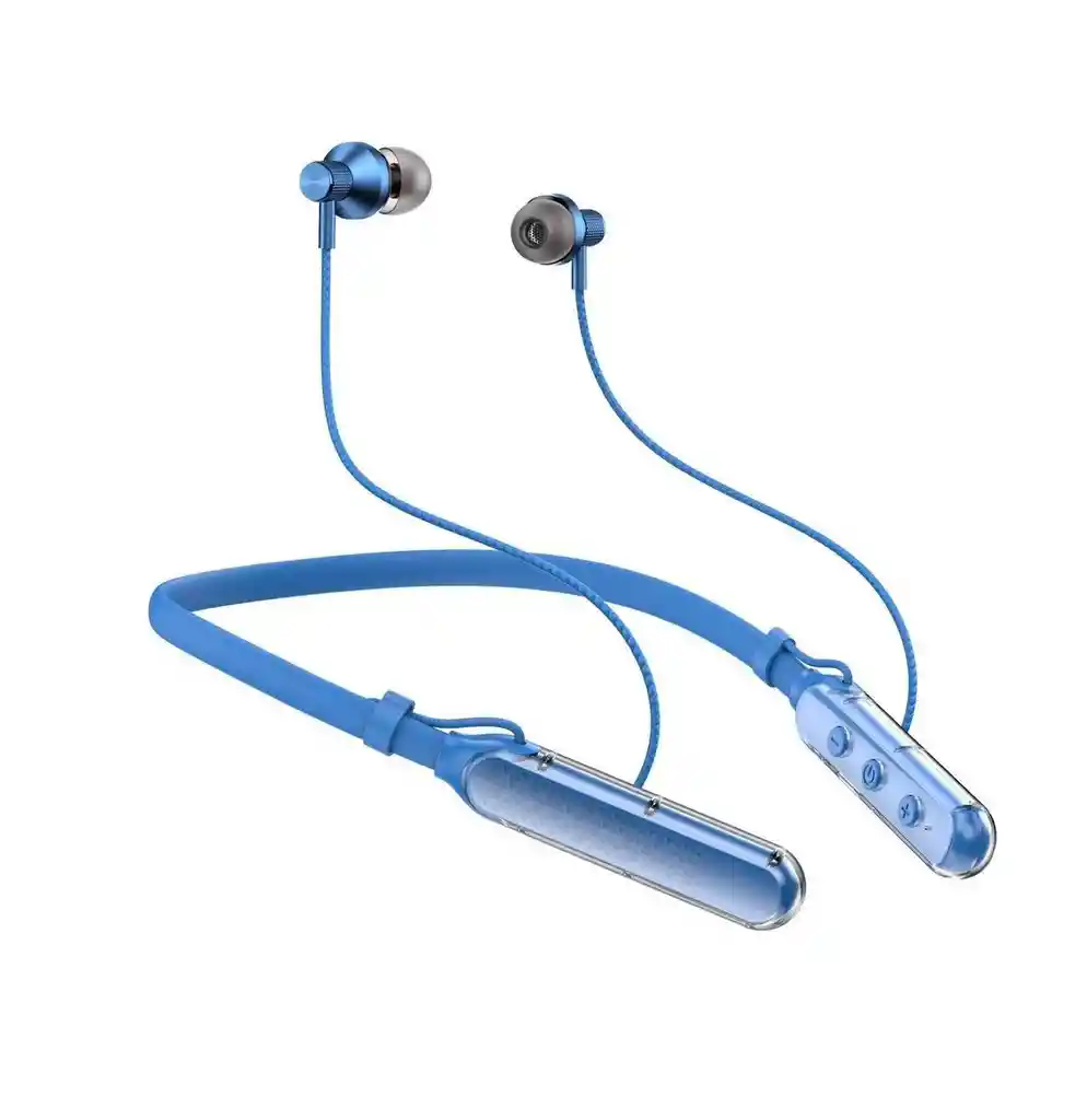 Audífonos De Cuello Ls-102 Mejor Comodidad Nuevos Azul