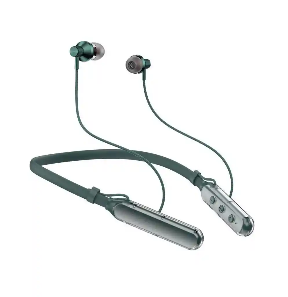 Audífonos De Cuello Ls-102 Mejor Comodidad Nuevos Verde