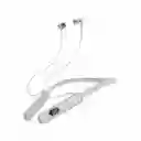 Audífonos De Cuello Fnc Ls-108 Estilo Y Sonido Inigualable Blanco