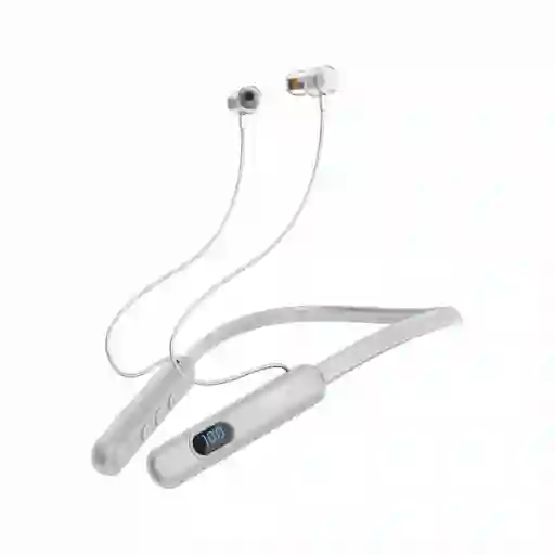 Audífonos De Cuello Fnc Ls-108 Estilo Y Sonido Inigualable Blanco