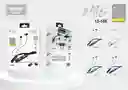 Audífonos De Cuello Fnc Ls-108 Estilo Y Sonido Inigualable Blanco