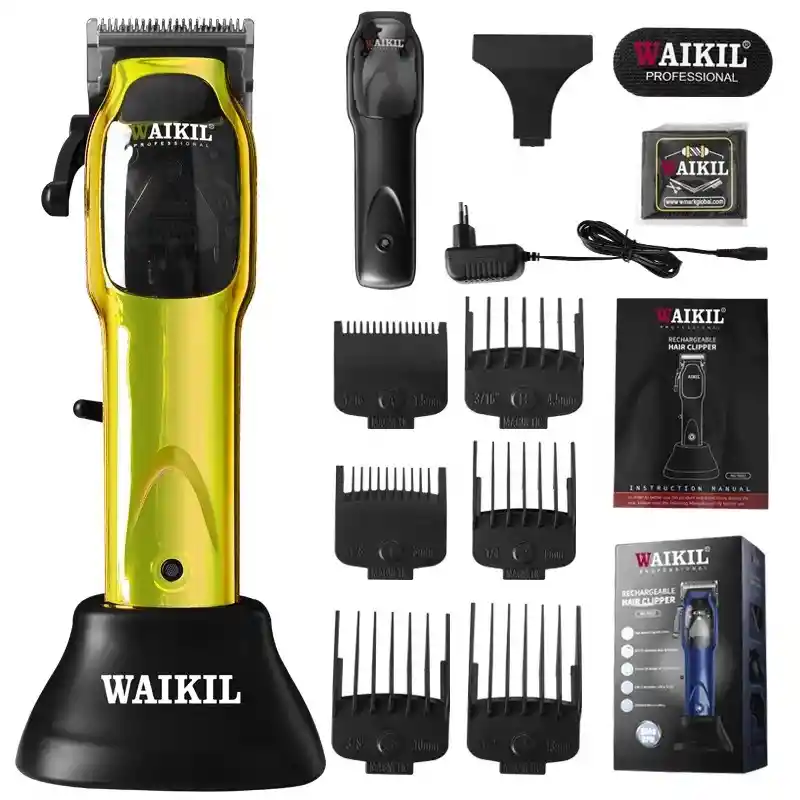 Maquina De Pelo Profesional De Alta Velocidad Ng-9002 Amarilla