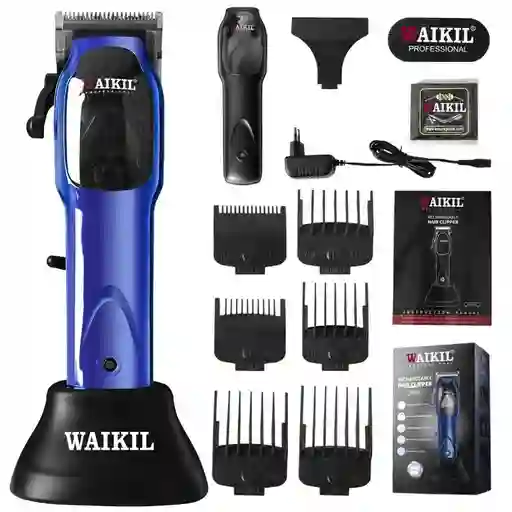 Maquina De Pelo Profesional De Alta Velocidad Ng-9002 Azul