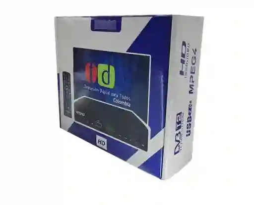 Decodificador Tdt Krono Kr-360 Tv Gratuita Con Accesorios