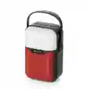 Minialtavoz Bluetooth Con Luz Led Inteligentes Y Recargables Rojo