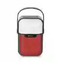 Minialtavoz Bluetooth Con Luz Led Inteligentes Y Recargables Rojo