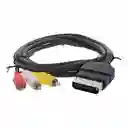Cable Av Super Slim Para Xbox 360 Compatible Con Audio Y Vídeo