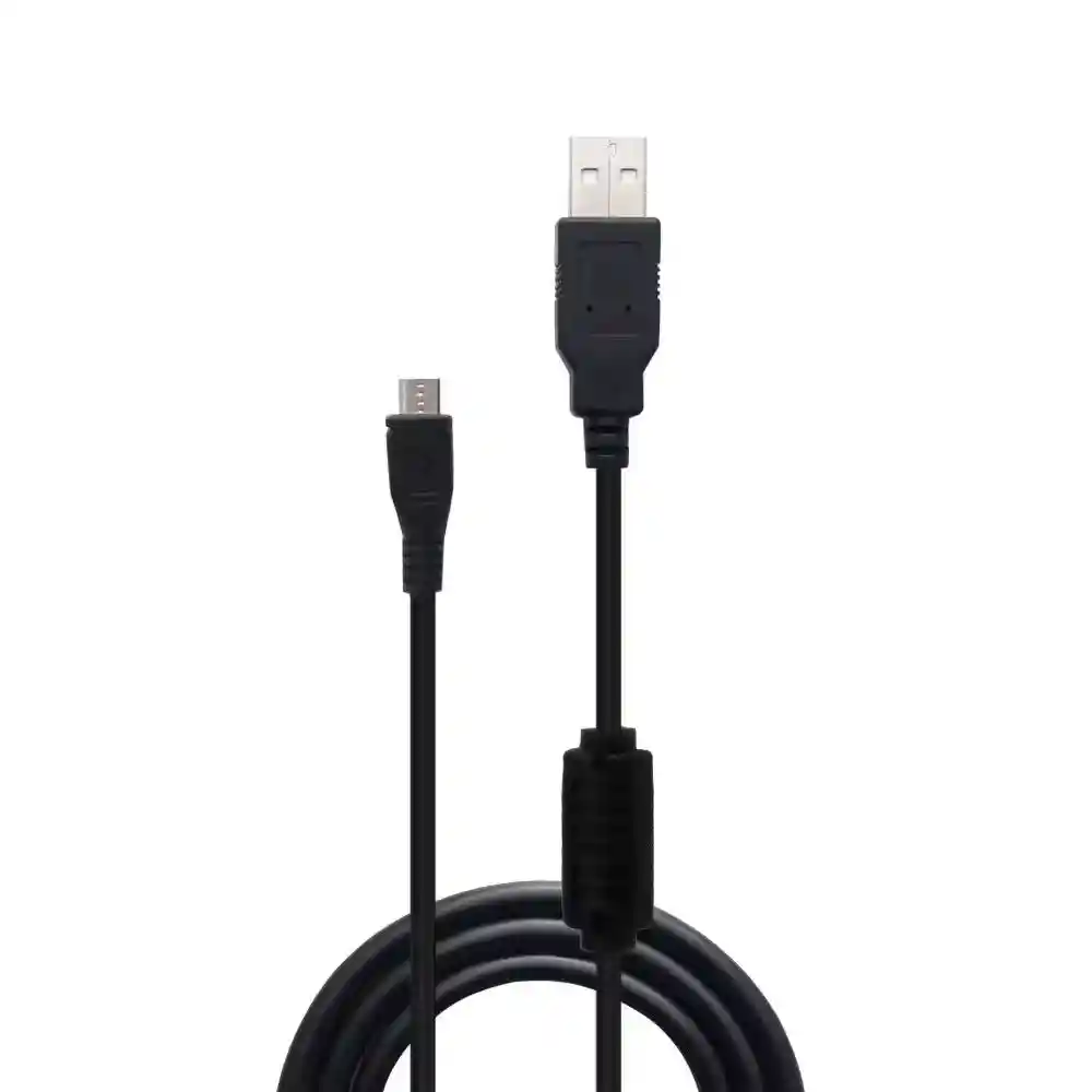 Cable De Carga Control Ps4 1.8 Metros Negro Nuevo