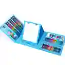 Set Kit Arte Niños Maleta 208 Piezas Crayon Acuarela Plumon