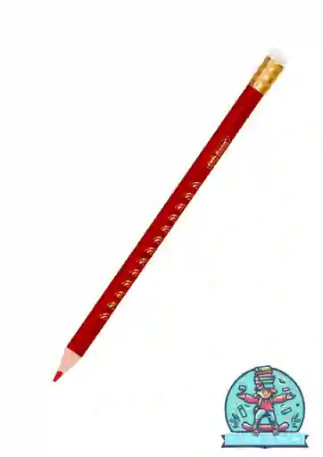 Lapiz Offiesco Jumbo Rojo Unidad