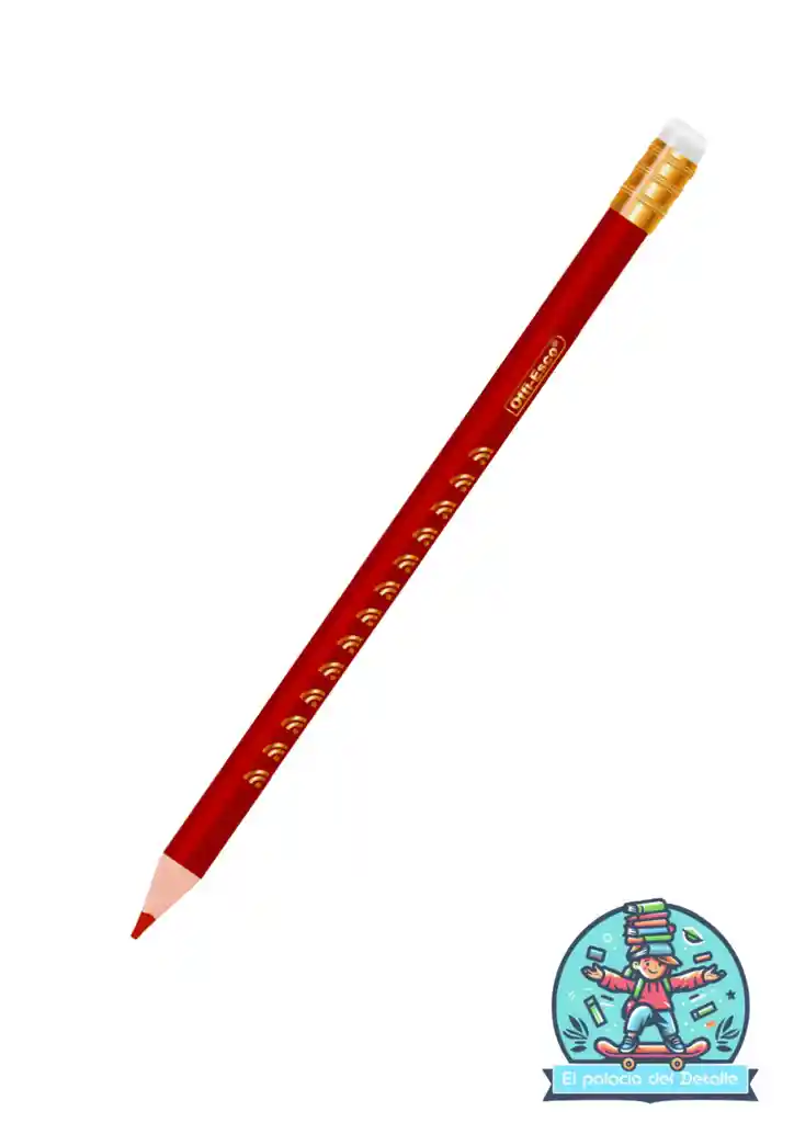 Lapiz Offiesco Jumbo Rojo Unidad