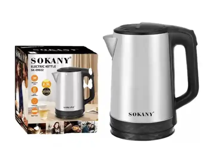 Hervidor De Agua Caliente Sokany 150w Capacidad 2.3 Litros Nuevo