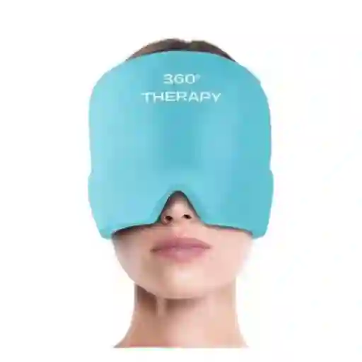 Gorro Para Migraña Compresa En Gel Frio De 360 Grados