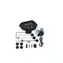 Intercomunicador Auriculares Casco Bluetooh Bt12 Moto Musica Sikeo Color Negro