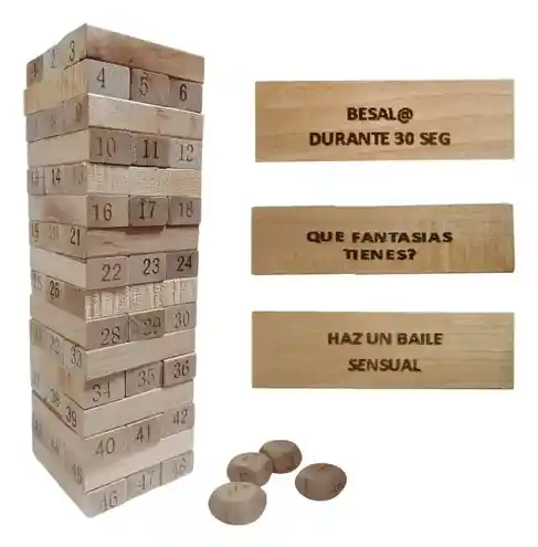 Jenga Para Parejas