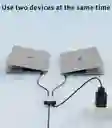 Union Extensor Cable De Red Rj45 Ethernet 1a2 Splitter 100m
