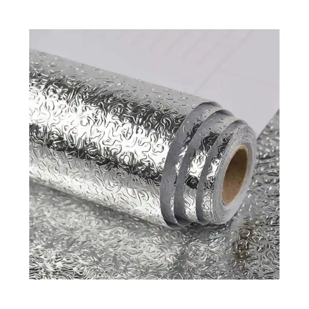 Aluminio Autoadhesivo Protector Cocina Resistente Al Agua