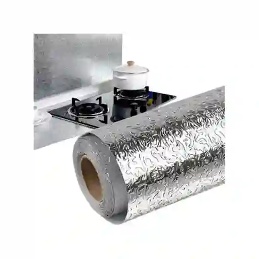 Aluminio Autoadhesivo Protector Cocina Resistente Al Agua