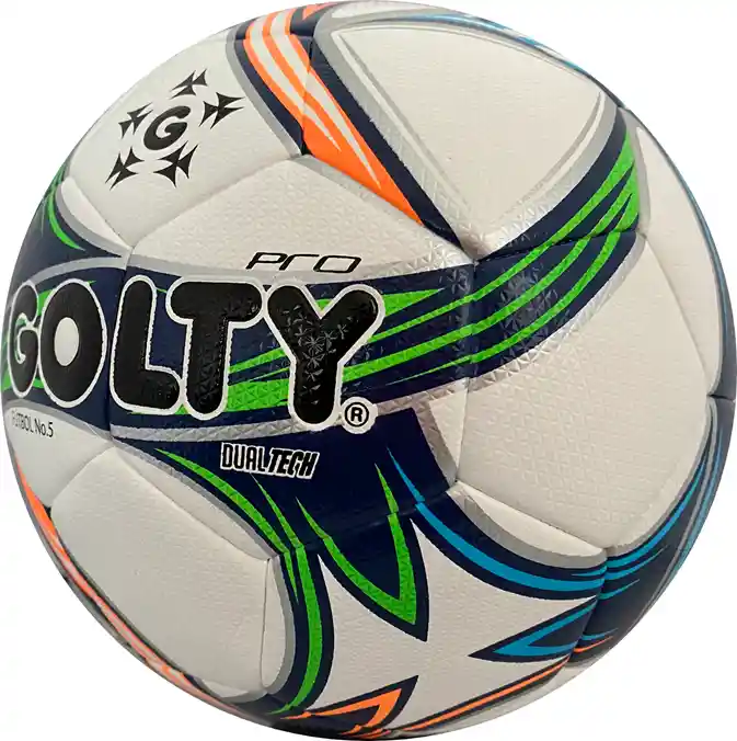Balon De Fútbol Golty Profesional Dualtech N° 5 Verde
