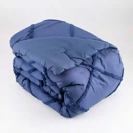 Edredon Expressions Selina Diamond King Azul 100% Poliester