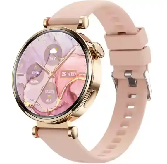 Smartwatch Mobulaa Gt4 Mini Original Palo Rosa