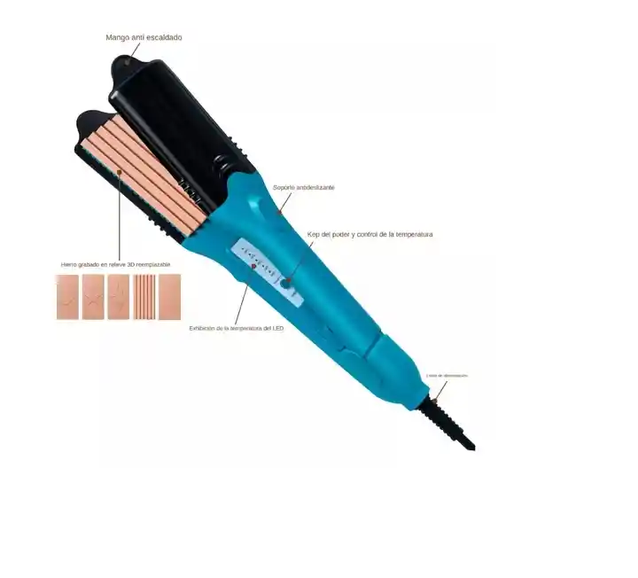 Plancha P/cabello Yq-501