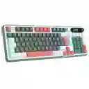 Teclado Gamer Mecánico Inalámbrico Royal Kludge Rks98 Rgb Camping (español)