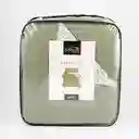 Cubre Cama Expressions Basic King Verde 100% Poliester