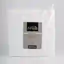 Sabana Ajustable Expressions 150h Sencillo Blanco 100% Algodon