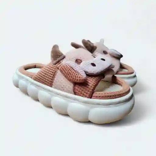 Plantuflas Modelo Vaquitas Talla 30/31