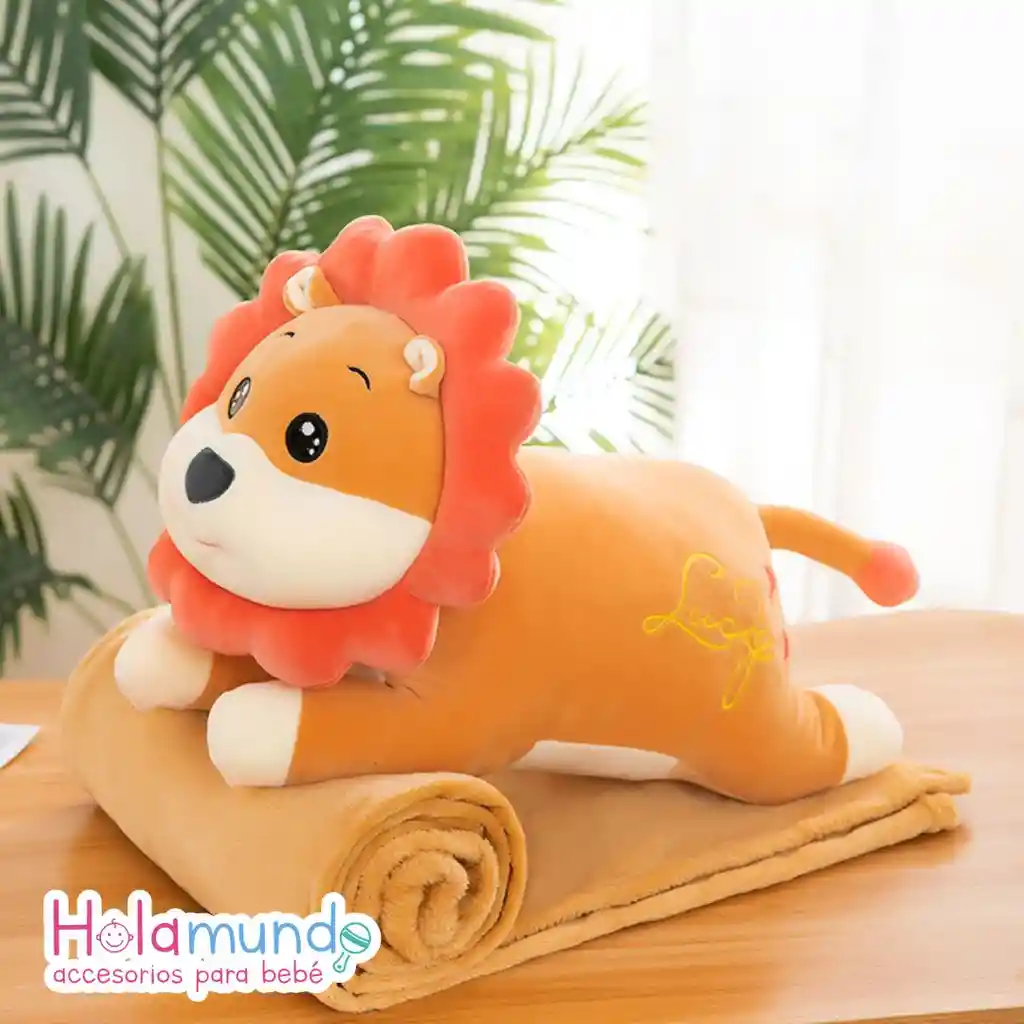 Almohada Peluche Con Cobija