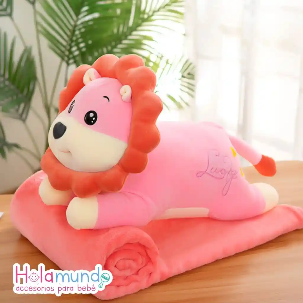 Almohada Peluche Con Cobija