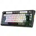 Teclado Gamer Mecánico Inalámbrico Royal Kludge Rkl75 Rgb 75% Knight Black (español)