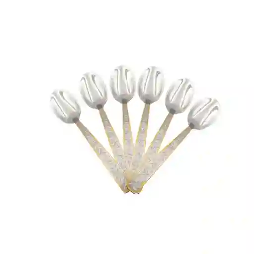 Set De Cuchara Para Postre X 6 Piezas - Lisboa