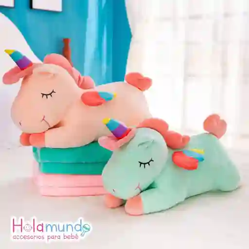 Almohada Peluche Con Cobija- Unicornio