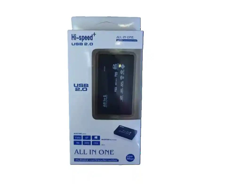 Lector De Tarjetas Multiranura Usb 2.0 De Alta Velocidad