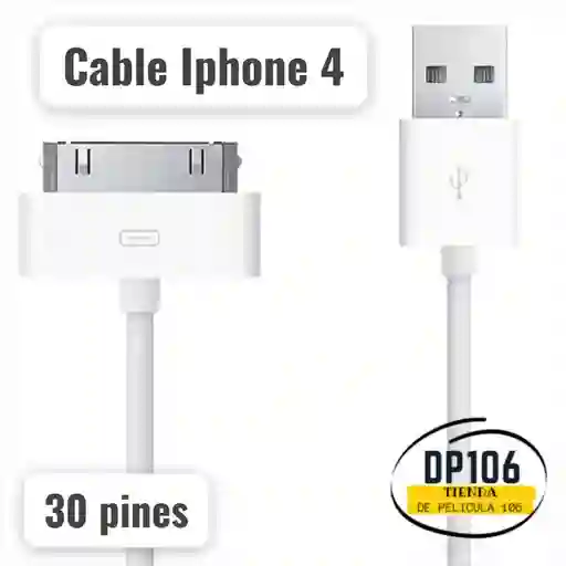 Cable 1 Metro Para Iphone 4