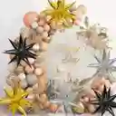 Globo Metalizado Estrella 3d Dorada ✨