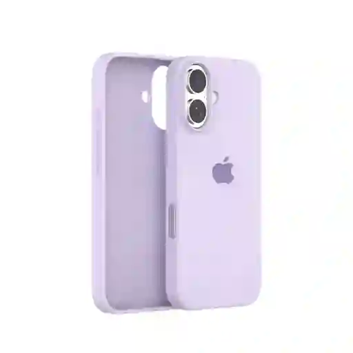 Silicon Case Iphone 16 Lila