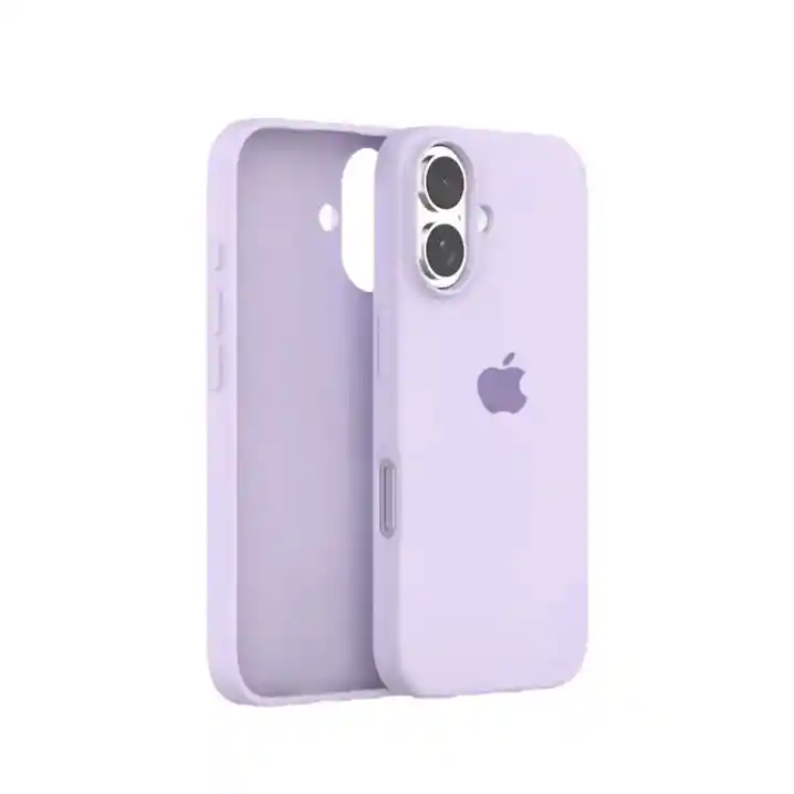 Silicon Case Iphone 16 Lila