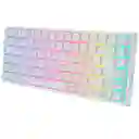 Teclado Gamer Mecánico Inalámbrico Royal Kludge Rk84 Rgb 75% White (español)